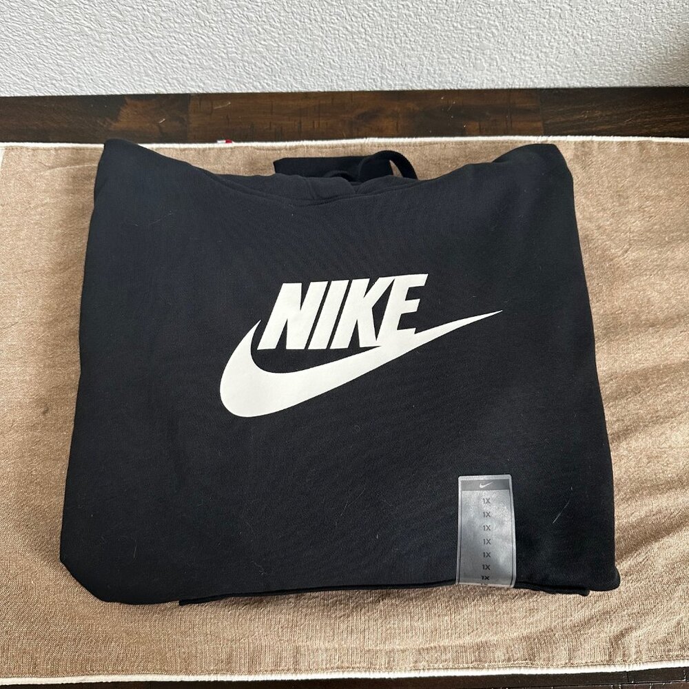 Nike Sportswear Hoodie Womens Black Pullover NWT